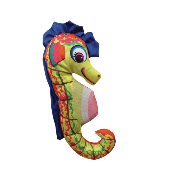 NWT Scoochie Pet 17” Plush Suzy Sea Horse Dog Toy - Picture 5 of 8